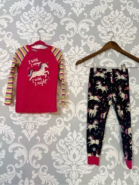 💫10/$25 • Hatley Unicorn Print Cotton 2 Piece PJ Set